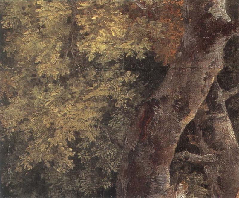 Thomas Gainsborough Detail of Conversation in a Park oil painting image